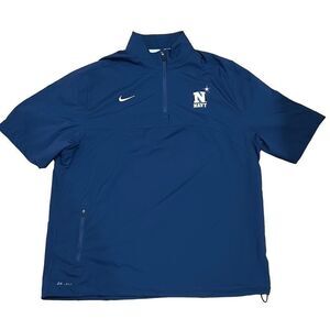 Nike Navy Dri-Fit Pull Over